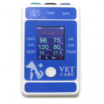 Vet Multiparameter Veterinary Monitor Veterinary Use Digital Blood Pressure Monitor