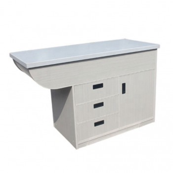 Veterinary disposalexamination surgical table WT-18 (wooden-frame dry disposal table)