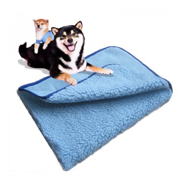 TPD0008 Pet Blanket Soft Calm Down Puppy Bed Blanket