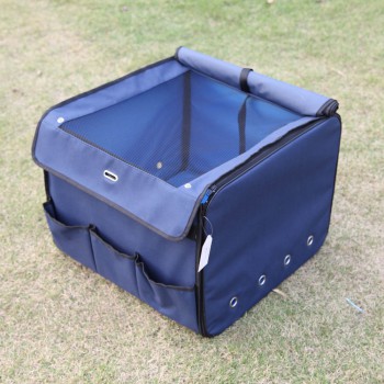 Outdoor Pet Carrier Bag Dog Cat Folding Travel Suitcase