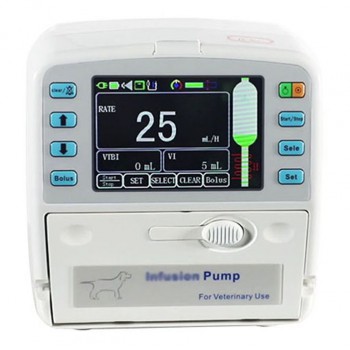 Veterinary pump Vet Clinic Pet animal pump 3.5 inch LCD Touch Screen Portable th...