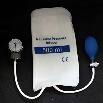 500ML Pressure Infusion Bag Veterinary Pressure Infuser  Bag for IV Fluids Pet Hospital Infusi Bag