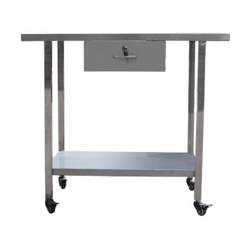 Veterinary Examination Table Pet Treatment Table WT-25 With Drawer (Stainless Steel Material)