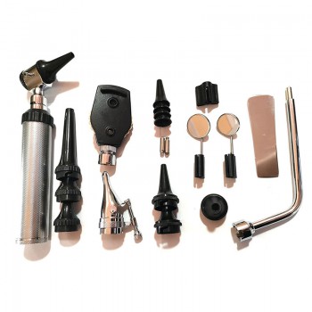 Multifunction Veterinary Otoscope laryngoscope Nose Expander Otoscope Set