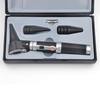 Portable Medical Veterinary Otoscope LED Lighting 2.4mm 3mm 4mm 5mm 4 Diameters