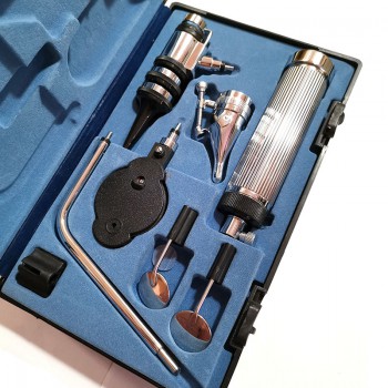 Multifunction Veterinary Otoscope Kit with laryngoscope+Nose Expander