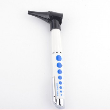 Mini Veterinary Otoscope ABS Material LED Yellow White Light Pet Animal Otoscope