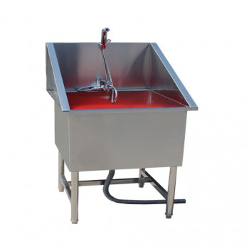 Stainless Steel Dog Cat Pet Bath Without Door WT-10
