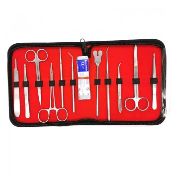 22Pcs Veterinary Surgery Instruments Stainless Steel Dissection Tools Kit