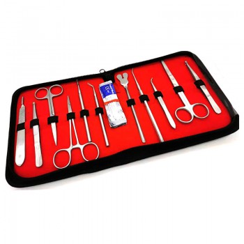 22Pcs Veterinary Surgery Instruments Stainless Steel Dissection Tools Kit