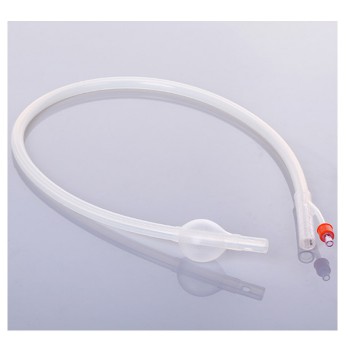 5Pcs Veterinary Silicone Urinary Catheter Silicone Foley Catheter with Balloon