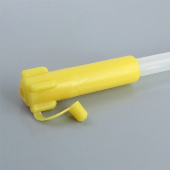 100 Pcs Veterinary Insemination Catheter Pig Artificial Insemination Rod Foam Tip W/O Handle