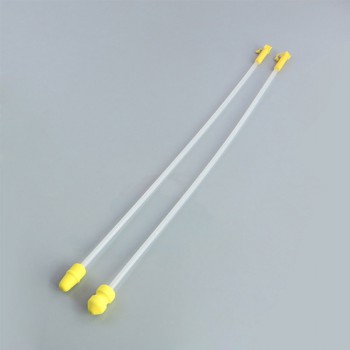 100 Pcs Veterinary Insemination Catheter Pig Artificial Insemination Rod Foam Tip W/O Handle