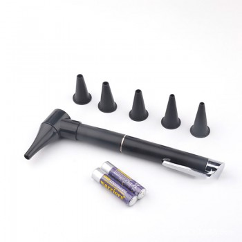 2pc Portable Otoscope LED light Mouth eyes nasal cavity With 5 otoscopes head Mu...