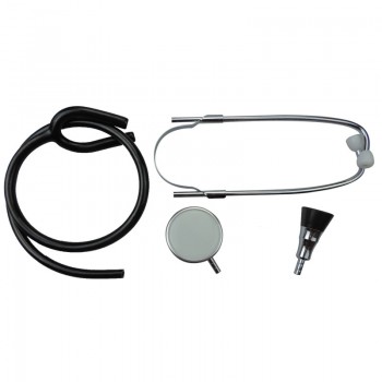 2pcs Veterinary Stethoscope Double Head Tube Vet Animal Stethoscope