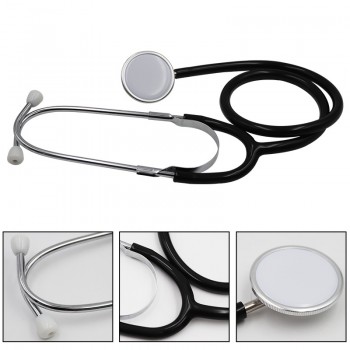 2pcs Veterinary Stethoscope Double Head Tube Vet Animal Stethoscope