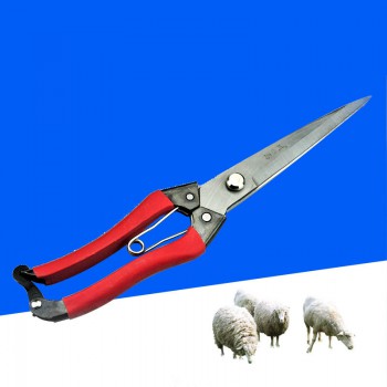 2pcs Animal Hair Scissors Manual Carbon Steel Wool Scissors Cattle Horse Sheep Hair Scissors