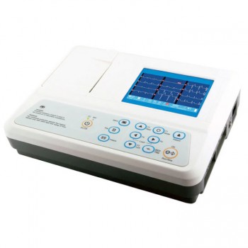 Veterinary Three Channels ECG Machine Automatic Arrythmia Analysis Medical Equipment