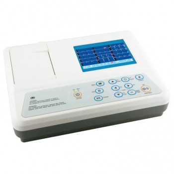 Veterinary Three Channels ECG Machine Automatic Arrythmia Analysis Medical Equipment