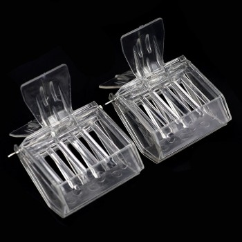 20PCS Beekeeping Tools Isolation Room ​Insectary Box Queen Cage Bee Clip