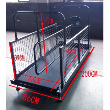 YUSHENG YS-C402W Pet Dog Walking Machine Treadmill (2-Way Treadmill for 2 Dogs)