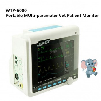 CONTEC CMS6000-VET Veterinary Patient Monitor ICU Vital Signs Monitor 6 Parameters