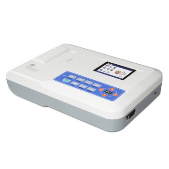 Veterinary ECG300G-VET Digital 3-Channel 12 Leads Electrocardiograph ECG /EKG