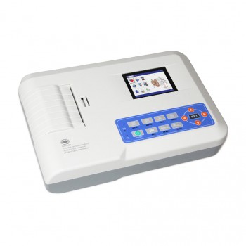 Veterinary ECG300G-VET Digital 3-Channel 12 Leads Electrocardiograph ECG /EKG