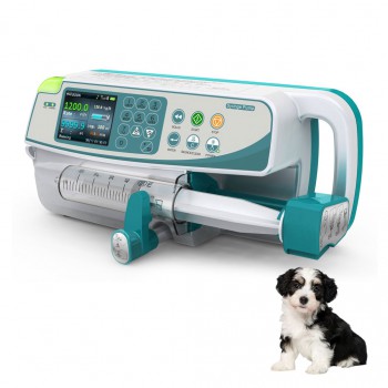 Veterinary Syringe Pump Single Channel Four Mode Animal Pet Automatic Injection ...