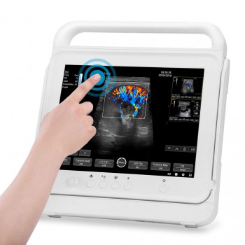 BMV HV-50C Touch Color Doppler System Veterinary Portable Ultrasound Scanner Machine For Animal