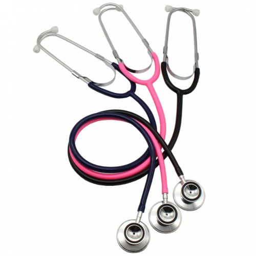 Veterinary Stethoscope Aid Dual Head EMT Stethoscope Portable Medical Auscultation Stethoscope