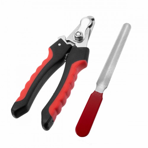 Dog Nail Clippers Trimmer Cat Pet Toenail Claw Cutter Grooming Scissors Blades
