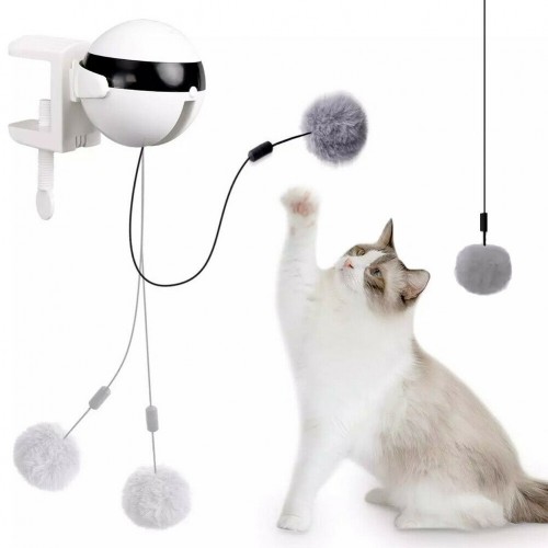Electric Automatic Lifting Cat Ball Toy Interactive Puzzle Smart Pet Teaser Toys