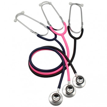 Veterinary Stethoscope Aid Dual Head EMT Stethoscope Portable Medical Auscultati...
