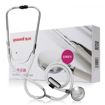 Yuwell Veterinary Stethoscope Dual-Head Medical Home Use Dual-Head Stethoscope