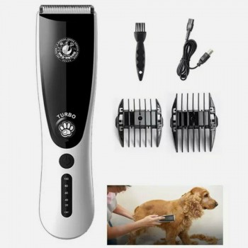 Pet Hair Clippers Low Noise Dog Cat Grooming Clipper Electric Shaver Trimmer Kit