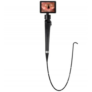 Hugemed VL3S Veterinary Flexible Reusable Endoscopes Portable Anesthesia Video L...