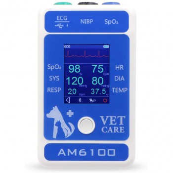 Vet Multiparameter Veterinary Monitor Veterinary Use Digital Blood Pressure Monitor