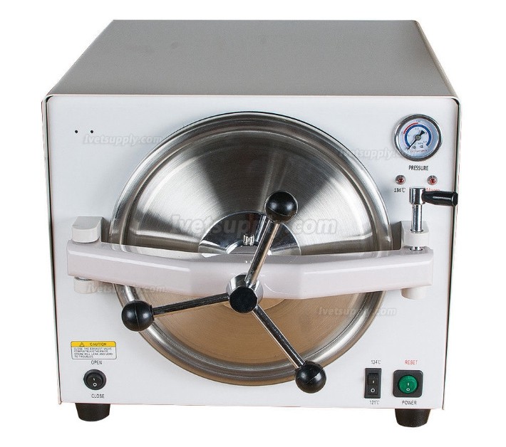 18L Medical Veterinary Steam Autoclave Sterilizer Table Top Sterilizer