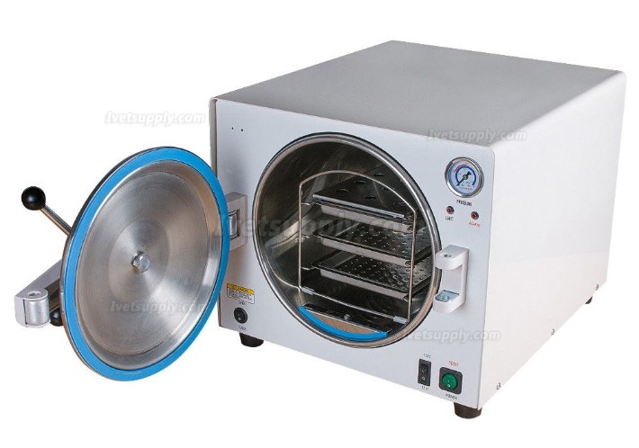 18L Medical Veterinary Steam Autoclave Sterilizer Table Top Sterilizer