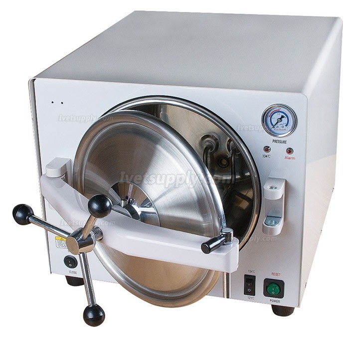 18L Medical Veterinary Steam Autoclave Sterilizer Table Top Sterilizer