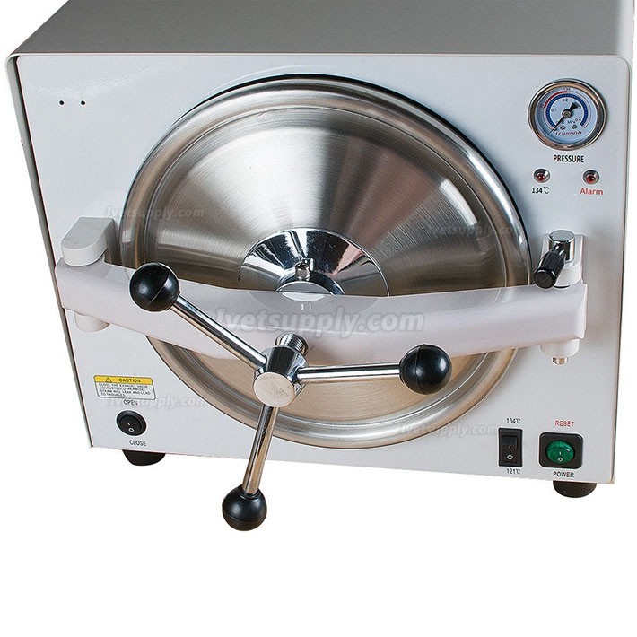 18L Medical Veterinary Steam Autoclave Sterilizer Table Top Sterilizer