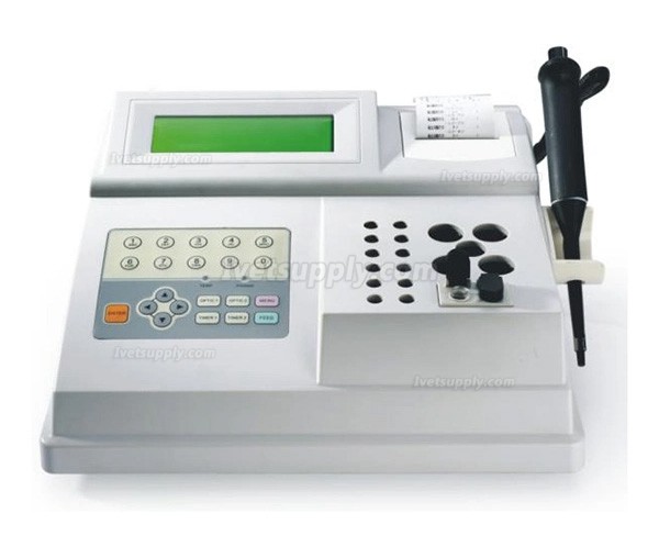 Veterinary Coagulation Analyzer Double Channel Animal Coagulation Analyzer Machine