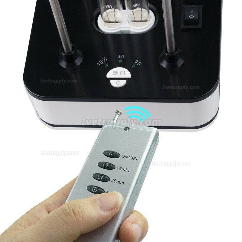 36W Ultraviolet + Ozone Germicidal Lamp UV Sterilization Quartz Lights with Remote