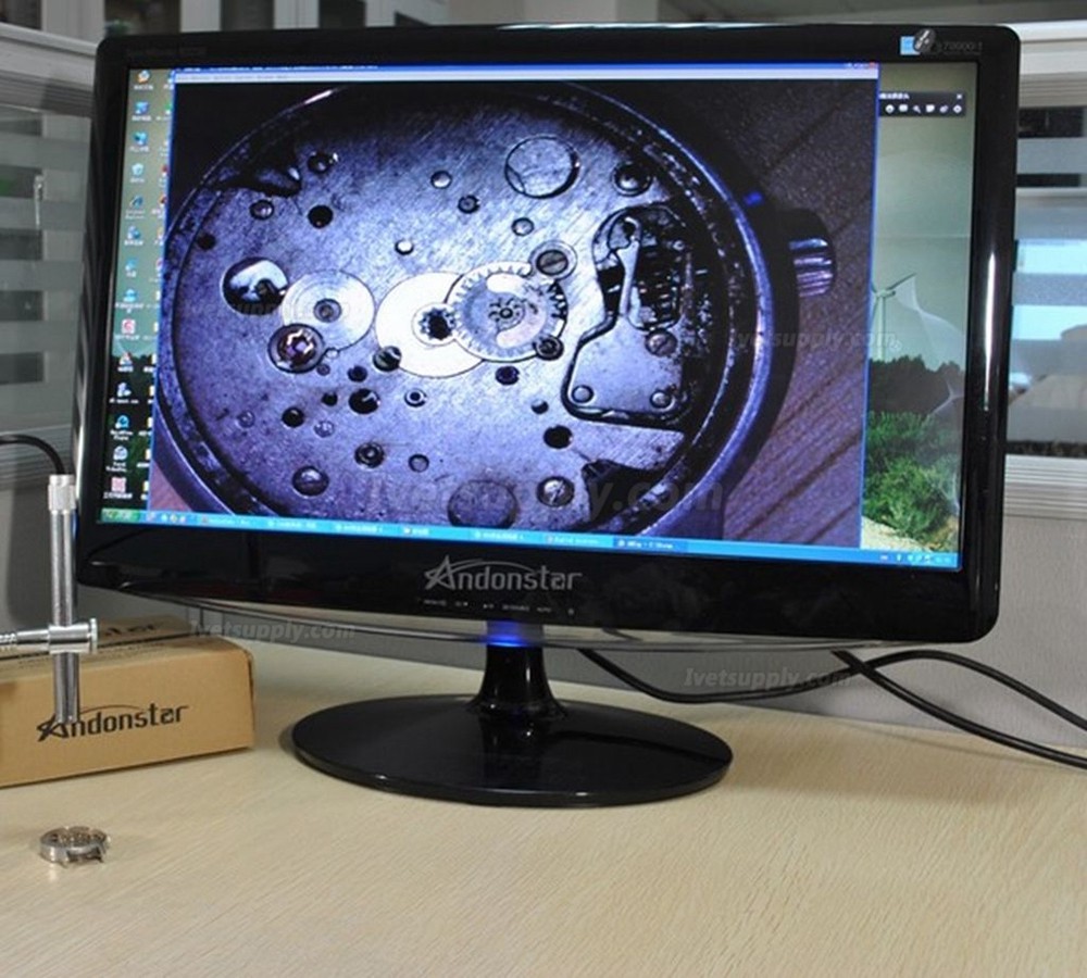 Digital 2MP USB Pen Microscope Magnifier Endoscope Video Otoscope Camera Loupe