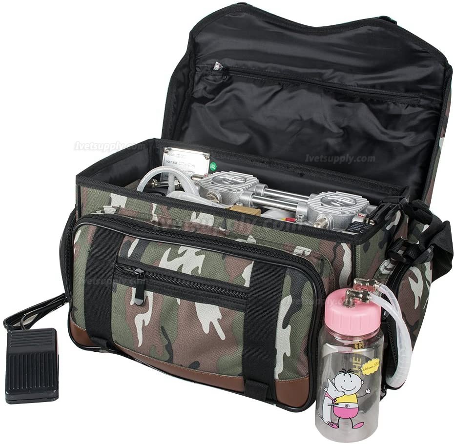 BEST 401 Portable Veterinary Dental Unit with Compressor + 3 Way Syringe + Suction + Tube 4H BEST 401 Portable Veterinary Dental Unit with Compressor + 3 Way Syringe + Suction + Tube 4H