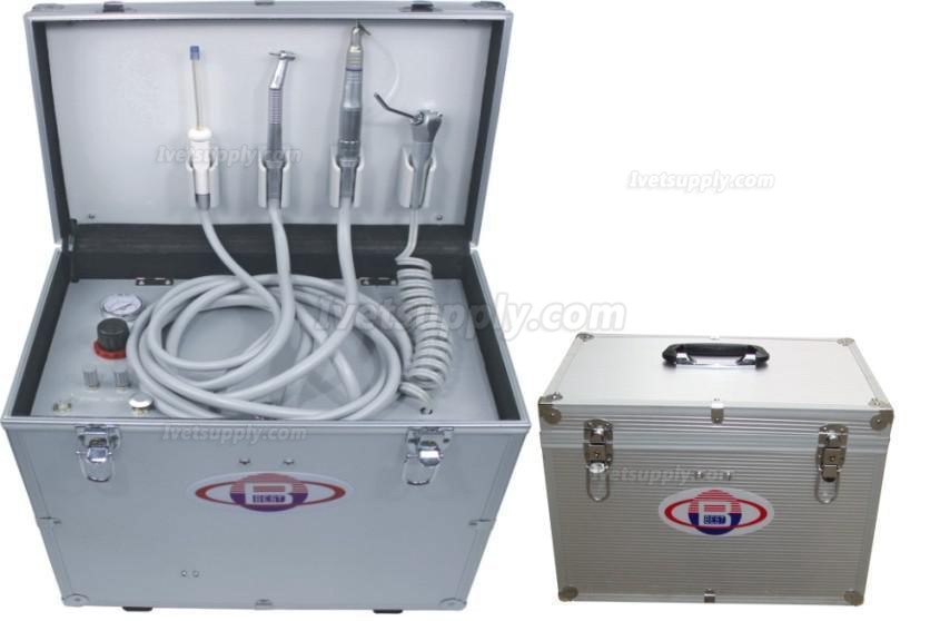Veterinary Dental Turbine Units + Air Compressor + Suction System + Triplex Syringe