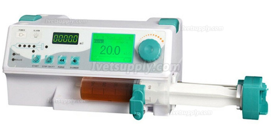 BYOND Veterinary Single Channel Syringe Pump LCD Display Audible and visual alarm BYZ-810
