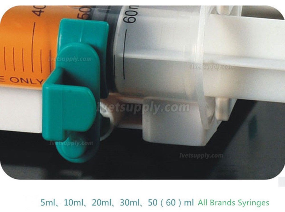 Byond BYZ-810T Veterinary Double Channel Syringe Pump with LCD Display and Visual Alarm Byond BYZ-810T Veterinary Double Channel Syringe Pump with LCD Display and Visual Alarm