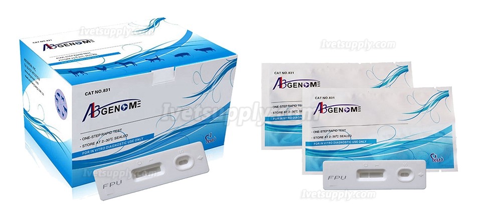 ABGENOME Veterinary Canine FPU Rapid Test Leptospira Ab Test